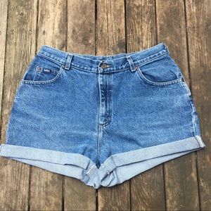 High Rise Mom Shorts